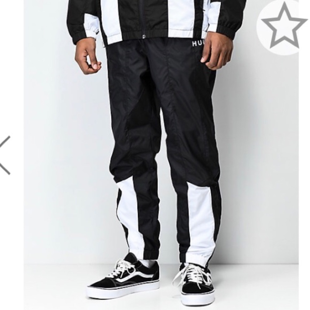 SOLD! HUF Arena Black Track Pants